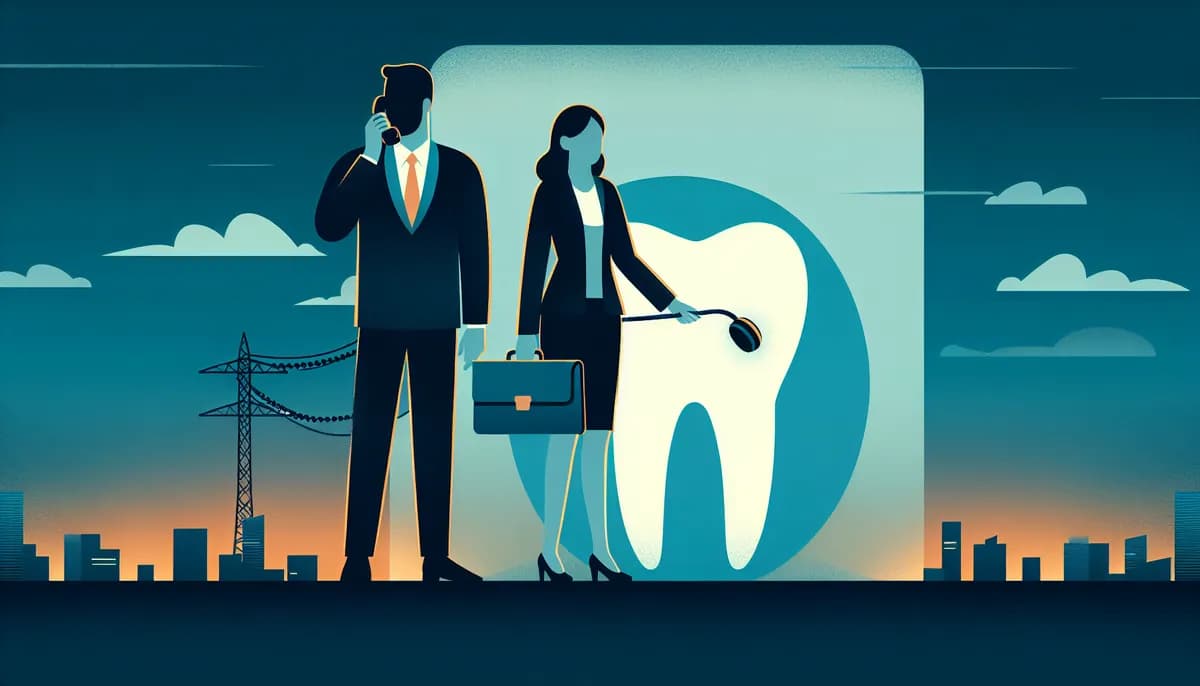 Illustration showing after-hours calls dental practices concepts for dental practice businesses — visual guide to after-hours calls dental practices