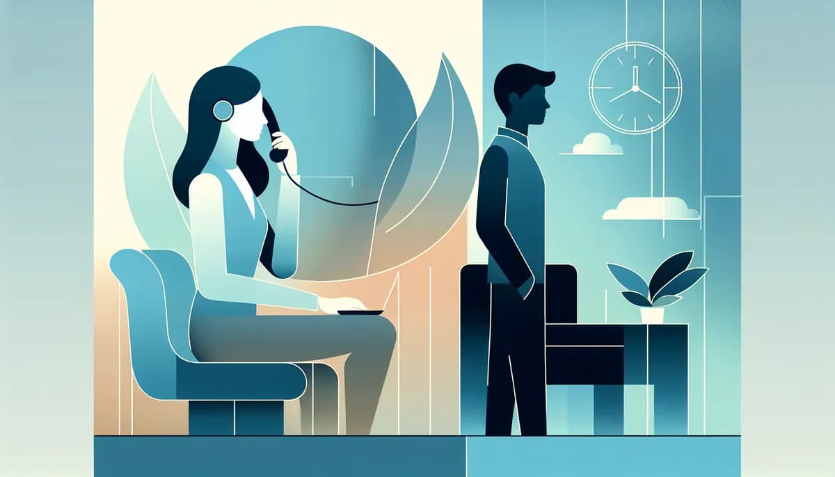 Illustration showing med spa answering services comparison concepts for med spa businesses — visual guide to step-by-step transition to automated phone handling