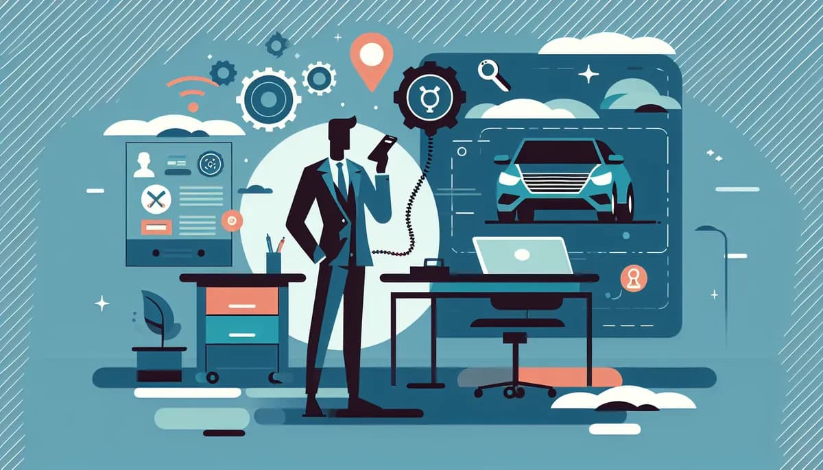 Illustration showing auto repair customer service concepts for auto repair shop businesses — visual guide to bringing back customers who stopped booking