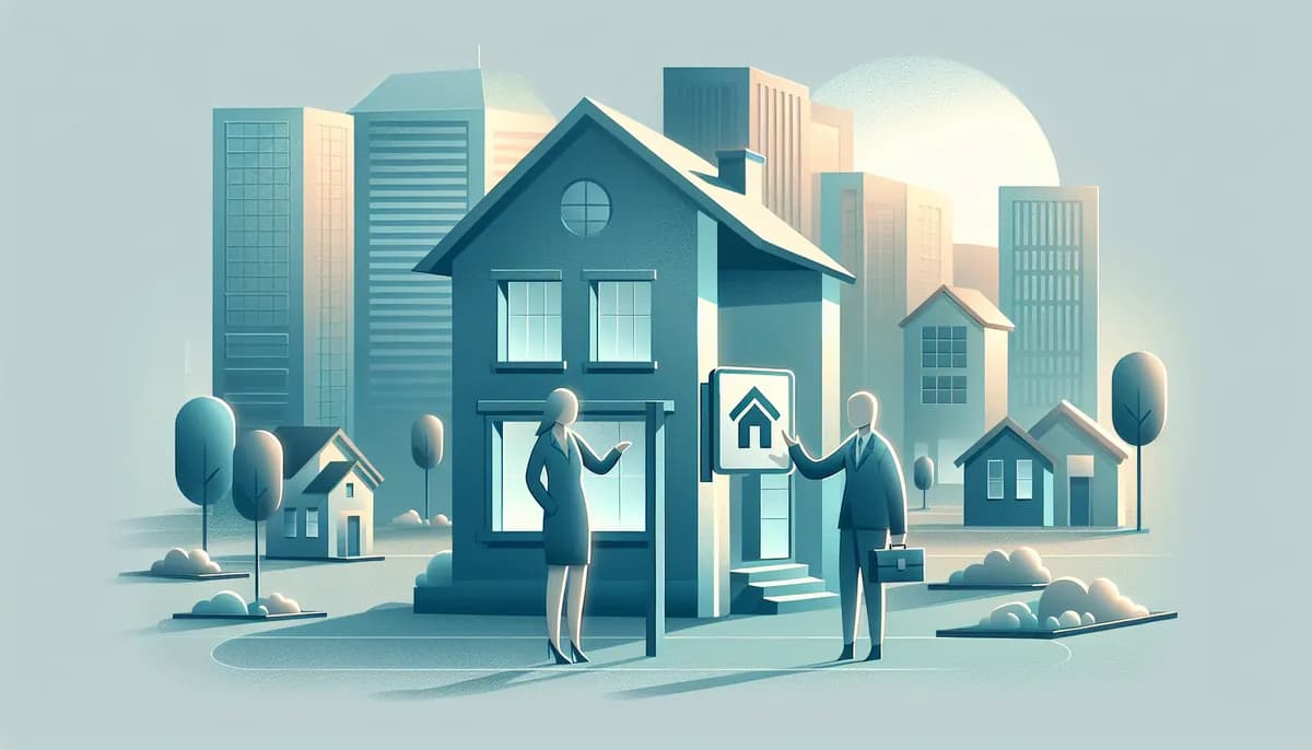 Illustration showing real estate lead conversion concepts for real estate agency businesses — visual guide to turning more inquiries into booked appointments