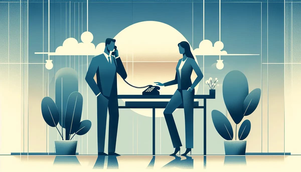 Illustration showing real estate client loyalty phone concepts for real estate agency businesses — visual guide to reducing overhead while maintaining service quality