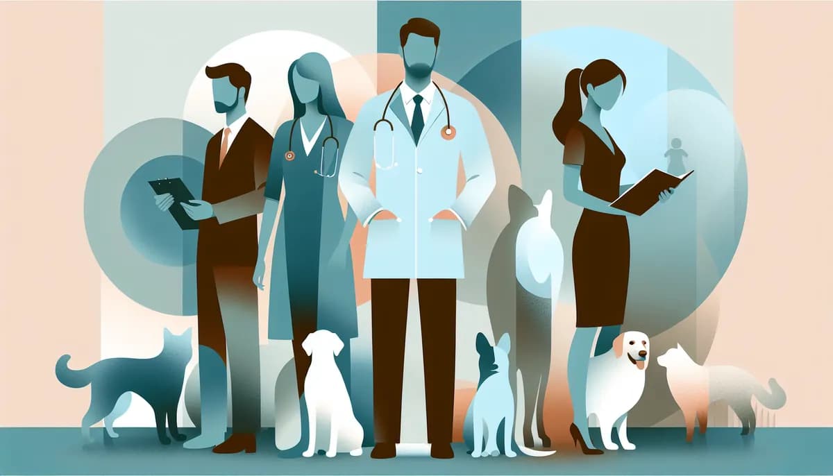 Illustration showing veterinary clinic personalized service concepts for veterinary clinic businesses — visual guide to delivering the same quality regardless of who answers