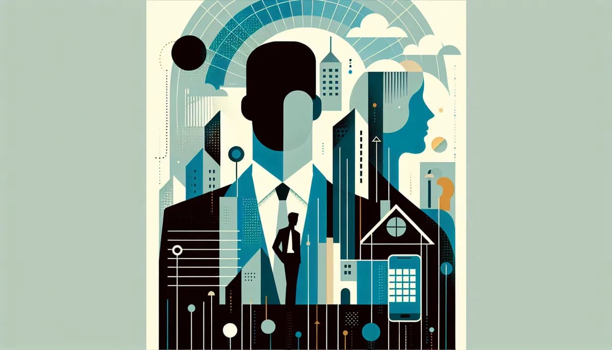 Illustration showing real estate market expansion concepts for real estate agency businesses — visual guide to reaching new customer segments through better phone presence