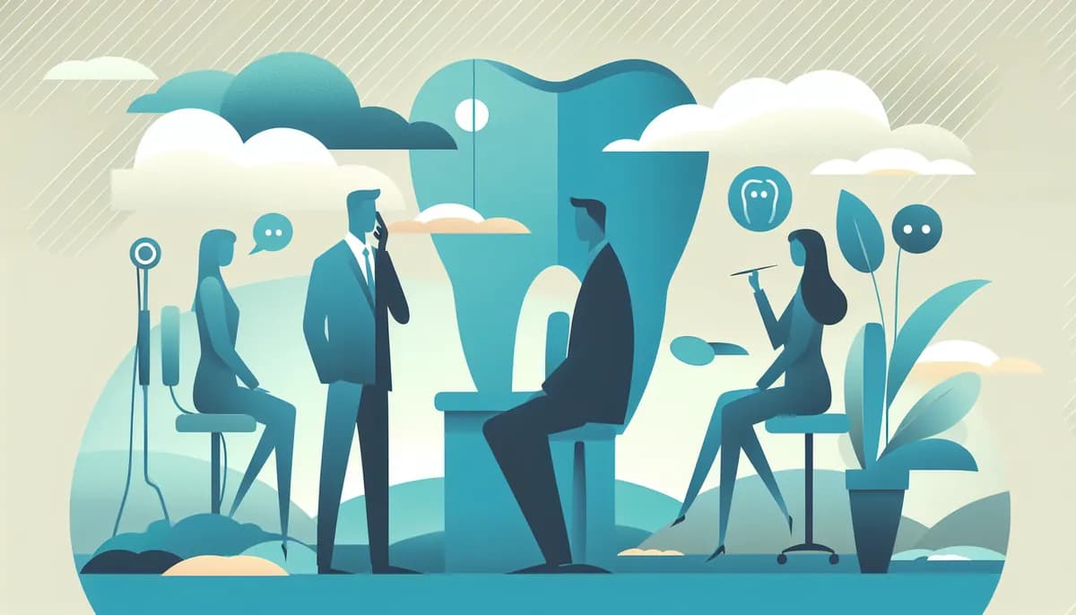 Illustration showing dental practice onboarding calls concepts for dental practice businesses — visual guide to first impressions and converting first-time callers