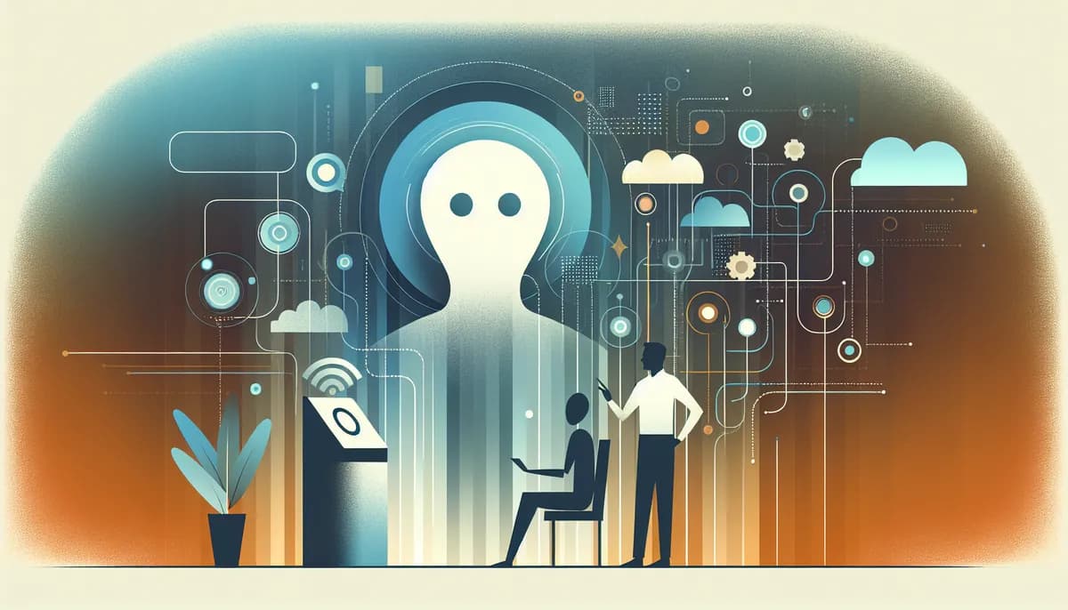 Illustration showing med spa virtual assistant concepts for med spa businesses — visual guide to real-time booking sync with scheduling software