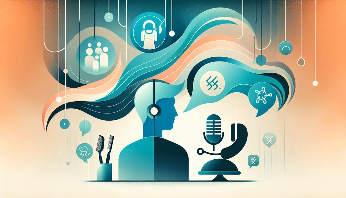 Illustration showing multilingual phone support hair salon concepts for hair salon businesses — visual guide to eliminating hold times and call queues