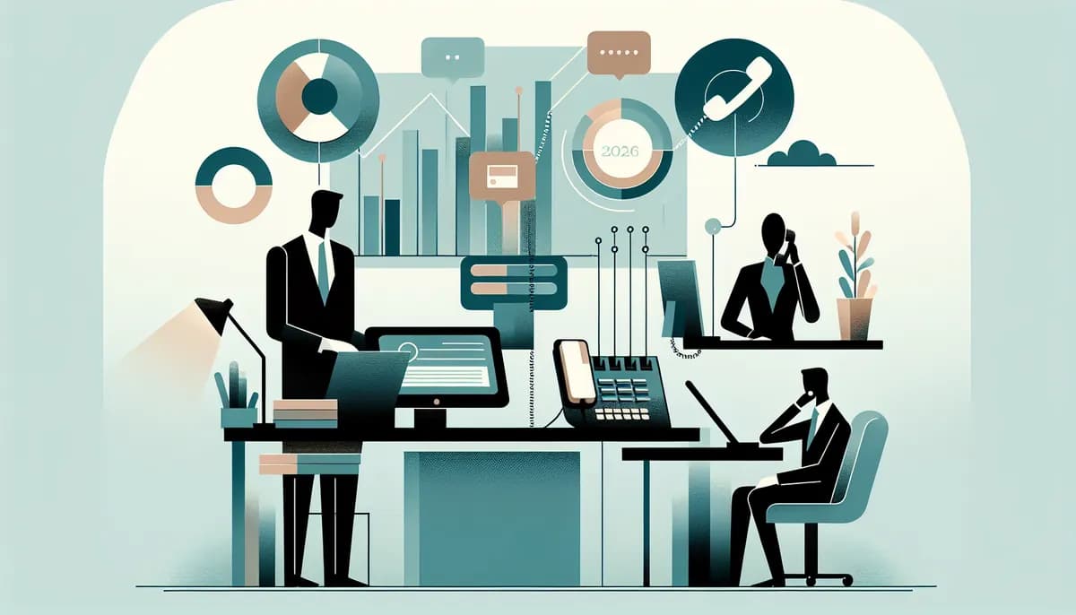 Illustration showing phone strategies law firms concepts for law firm businesses — visual guide to phone strategies law firms