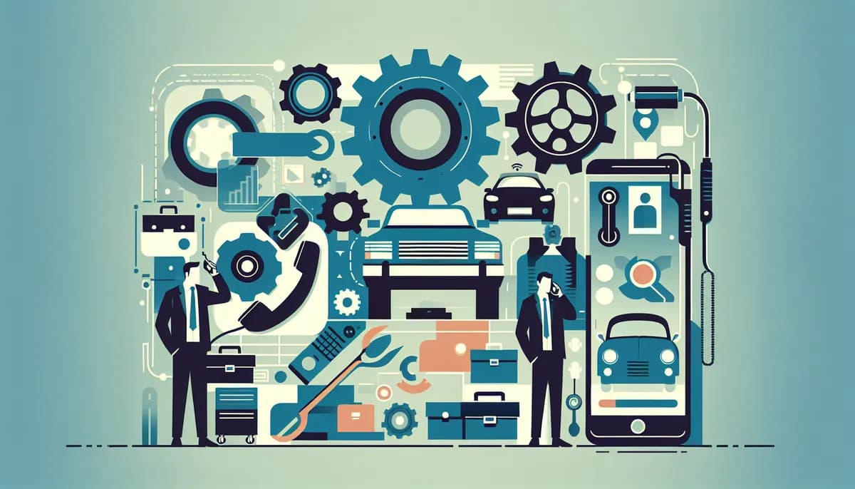 Illustration showing auto repair client reactivation concepts for auto repair shop businesses — visual guide to identifying high-value prospects on the phone