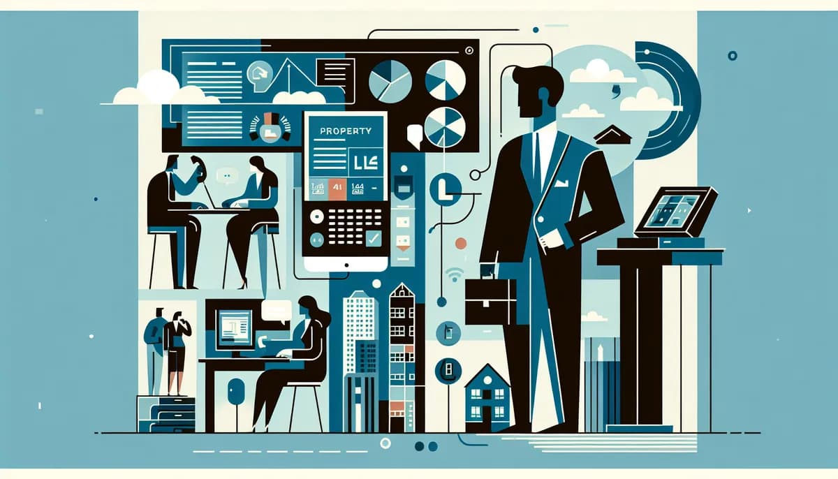Illustration showing real estate seasonal phone demand concepts for real estate agency businesses — visual guide to first impressions and converting first-time callers