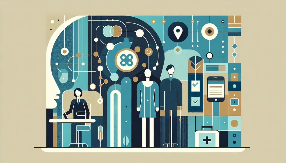 Illustration showing physical therapy real-time booking concepts for physical therapy clinic businesses — visual guide to how ai phone systems transform small businesses