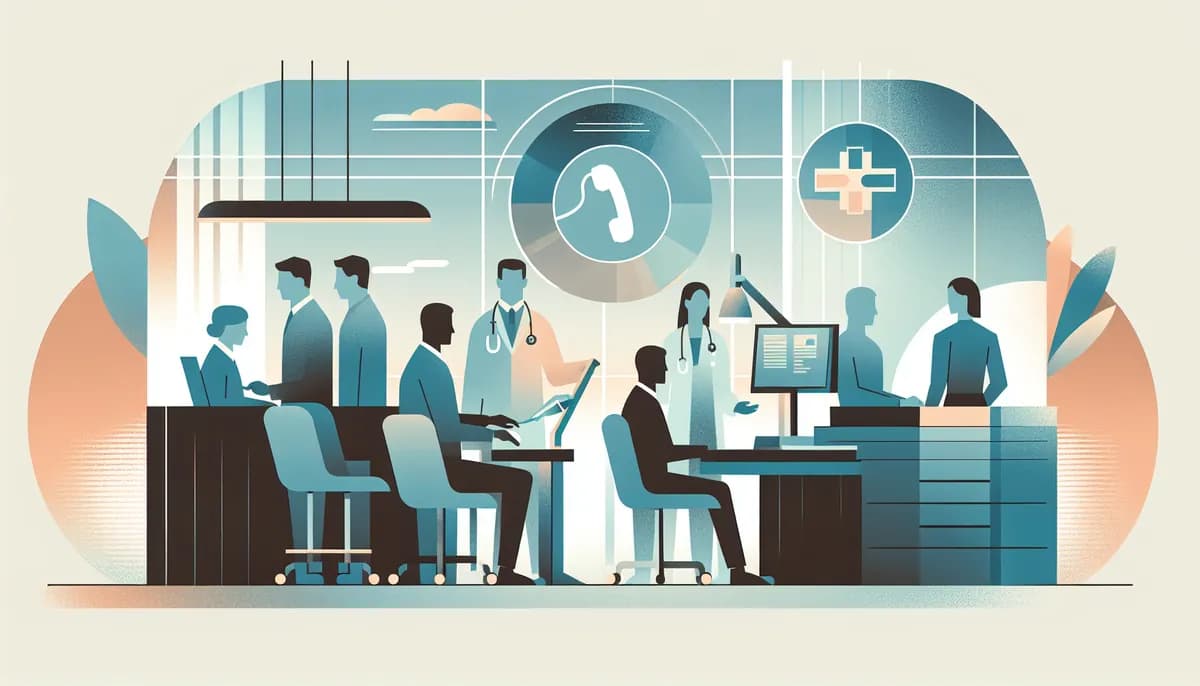 Illustration showing after-hours call handling concepts for med spa businesses — visual guide to after-hours call handling