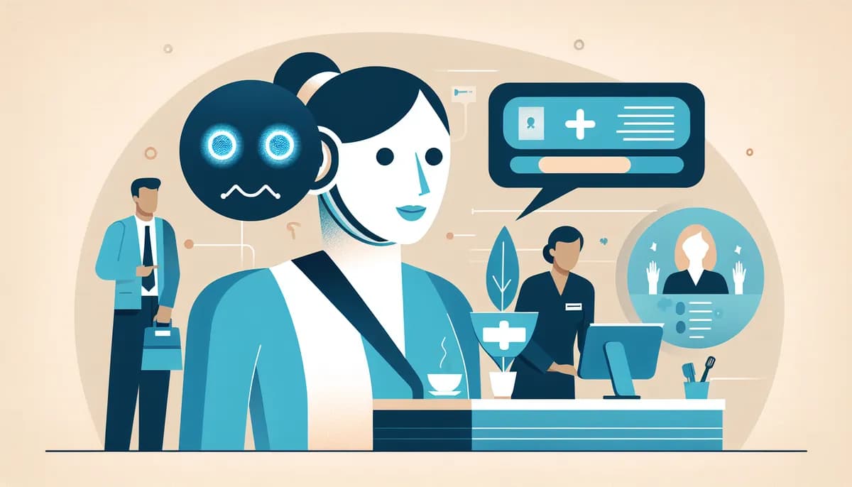 Illustration showing ai receptionists for med spas concepts for med spa businesses — visual guide to why voicemail fails and what works better