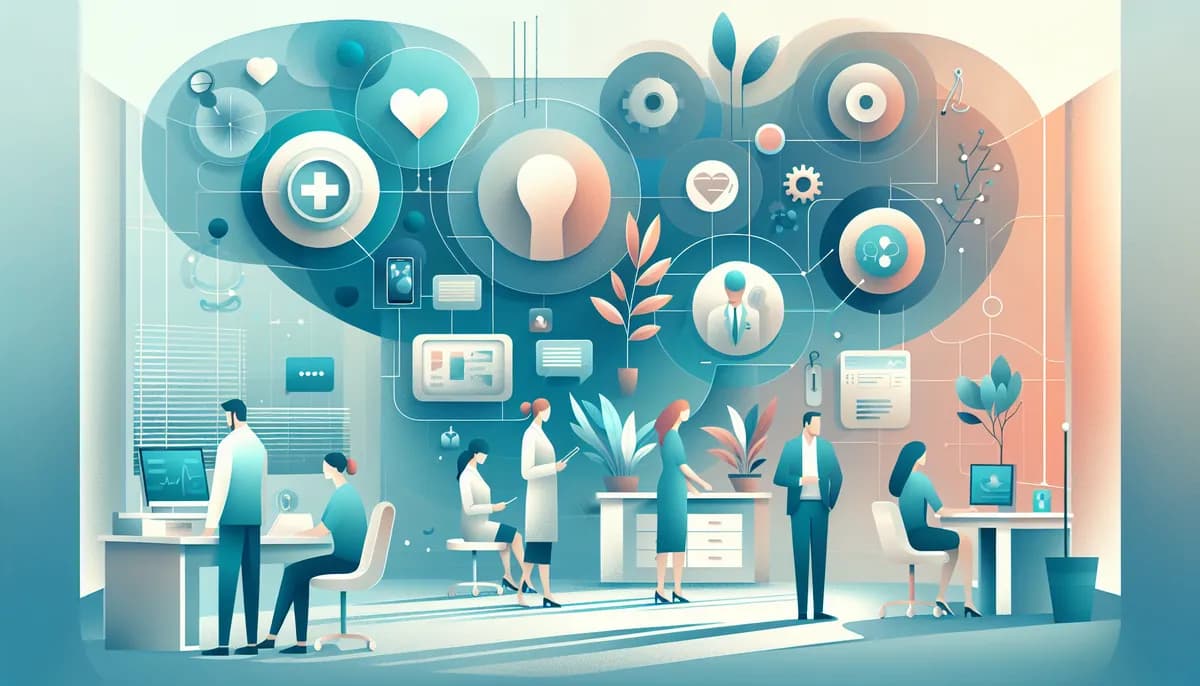 Illustration showing future communication technology clinics concepts for physical therapy clinic businesses — visual guide to why voicemail fails and what works better