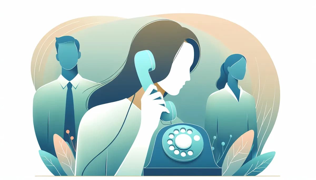 Illustration showing therapy clinic missed calls concepts for physical therapy clinic businesses — visual guide to managing high call volume during busy periods
