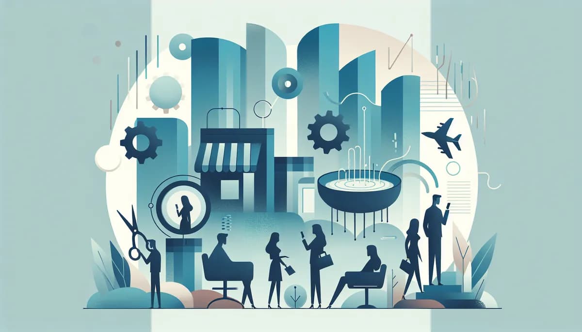 Illustration showing lost salon call revenue concepts for hair salon businesses — visual guide to calculating and recapturing lost appointment revenue