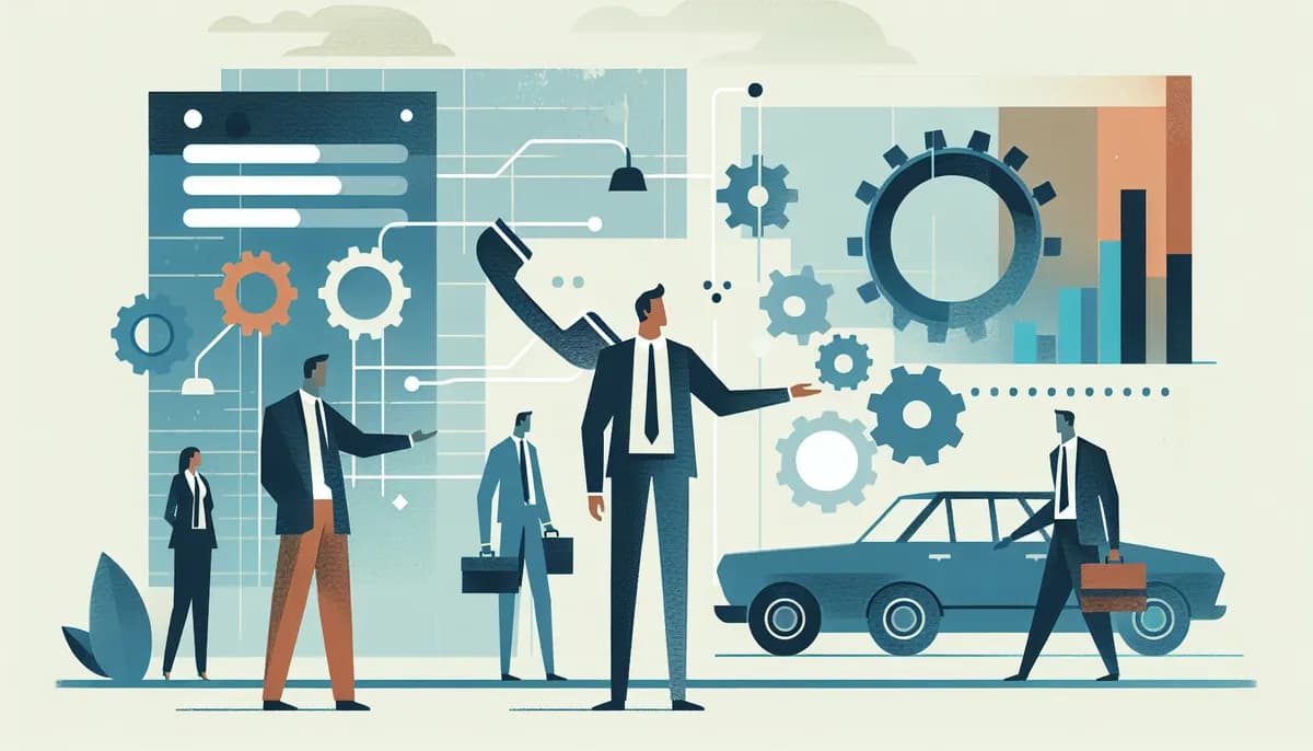 Illustration showing auto repair complaint handling concepts for auto repair shop businesses — visual guide to turning negative calls into positive outcomes