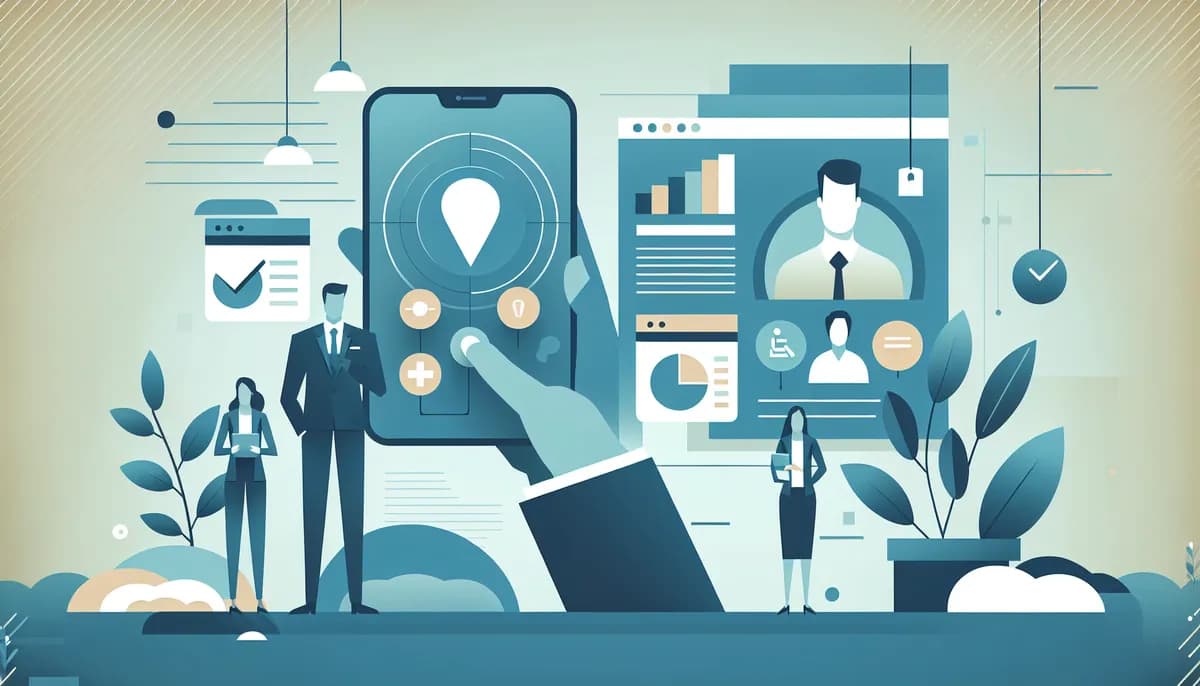 Illustration showing phone crm integration clinics concepts for physical therapy clinic businesses — visual guide to using data to understand caller behavior and improve