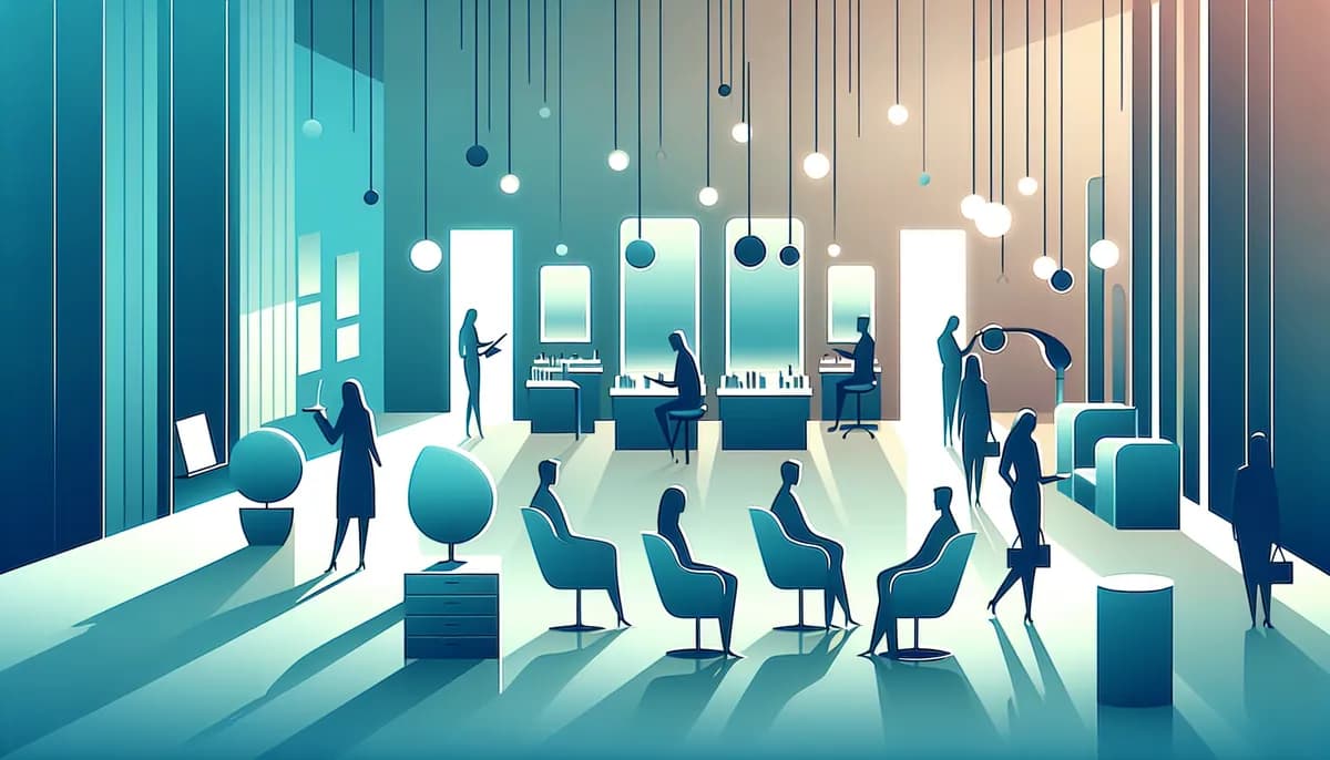 Illustration showing salon missed call strategy concepts for hair salon businesses — visual guide to ensuring every missed call gets followed up