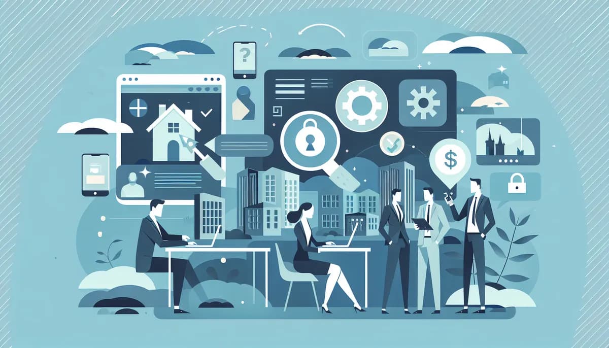Illustration showing accessible phone booking real estate concepts for real estate agency businesses — visual guide to identifying and fast-tracking urgent calls