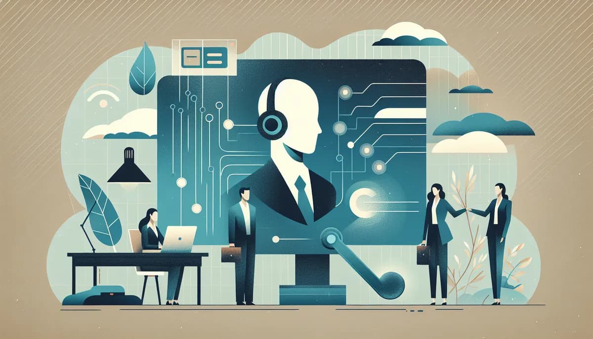 Illustration showing traditional vs ai answering services concepts for law firm businesses — visual guide to step-by-step transition to automated phone handling